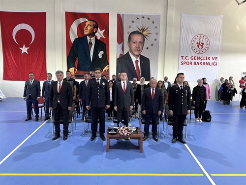 Kaymakamımız Sayın İbrahim CESUR, 23 Nisan Ulusal Egemenlik ve Çocuk Bayramı Kutlama Törenine Katıldı.