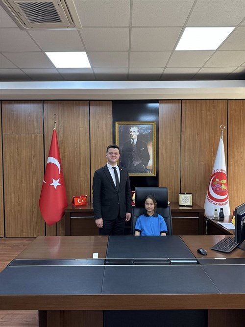 Kaymakamımız Sayın İbrahim CESUR'un 23 Nisan Ulusal Egemenlik ve Çocuk Bayramı Mesajı